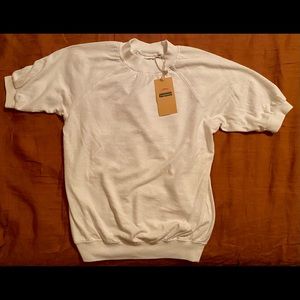 Jungmaven xs short sleeve Ragland shirt in Optic White